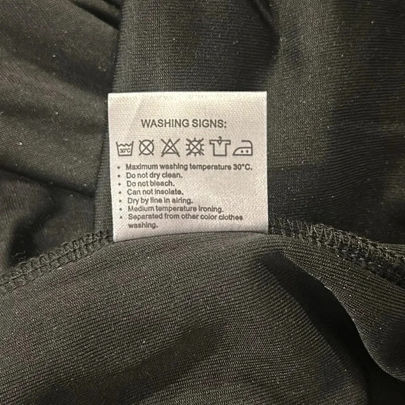 Urban CoCo Black Wrap Front Long Sleeve Velour Maxi Dress Women Size Small NWT - Picture 7 of 9